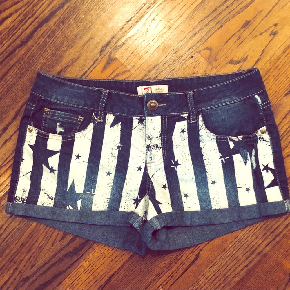 Stars and Stripes Jean Shorts!!!