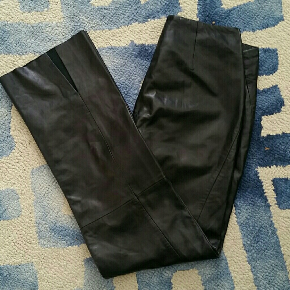 Banana Republic Leather Pants