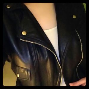 Wilson's Black Leather Jacket