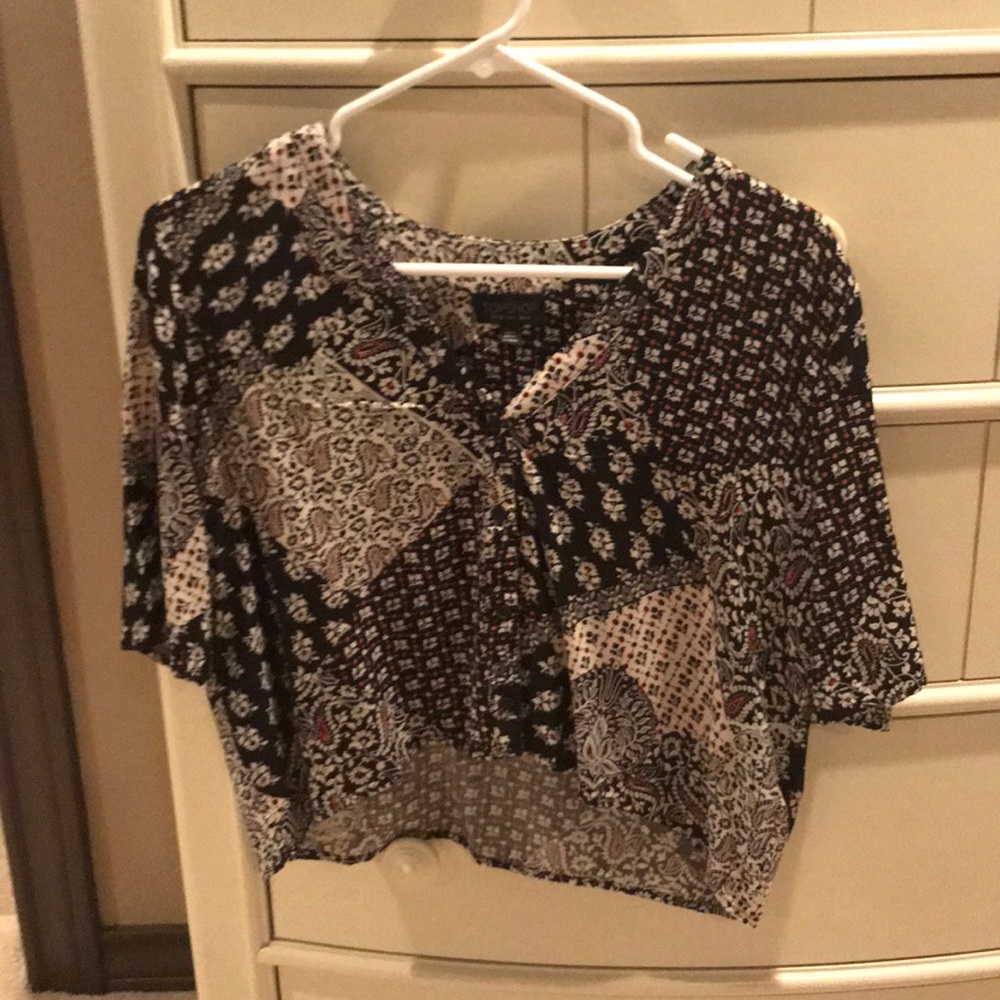 Topshop crop top