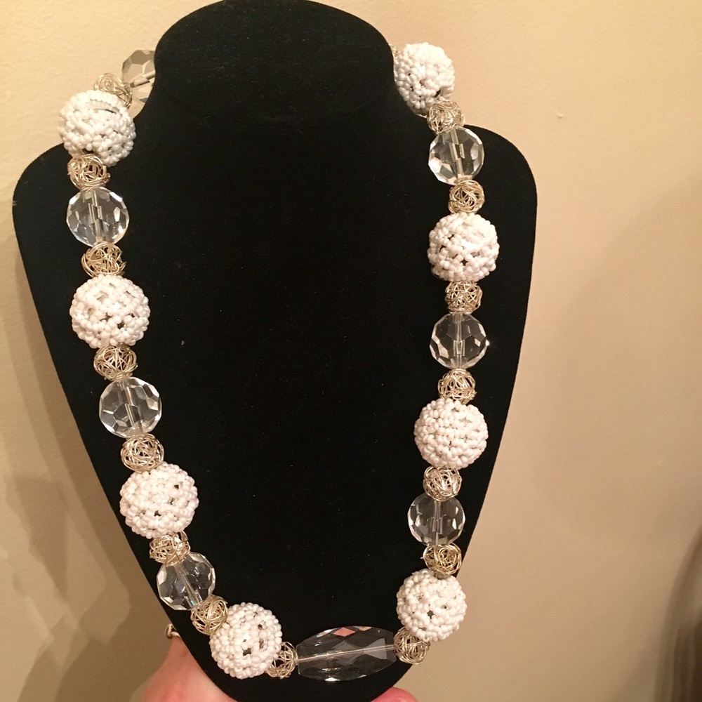 Handmade Beaded Formal Necklace