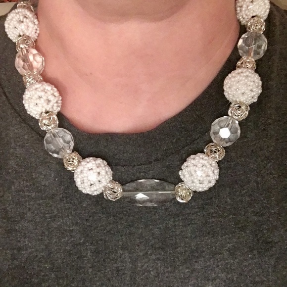 Handmade Beaded Formal Necklace - Picture 6 of 6