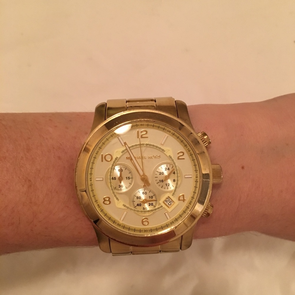 Michael Kors gold-tone watch