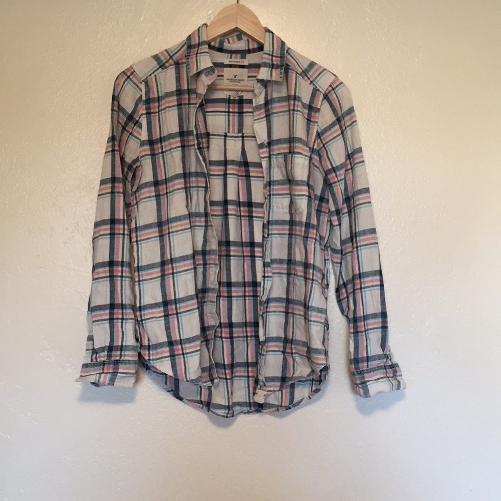 AE boyfriend fit flannel