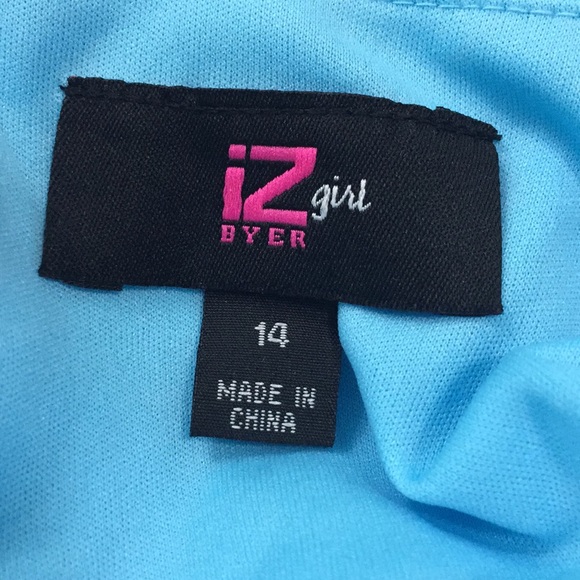 Blue High-Low Dress - Picture 2 of 2