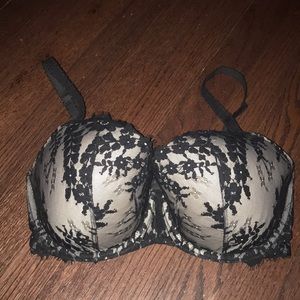 Dream Angels Lined Demi Lace Bra sz 34DDD