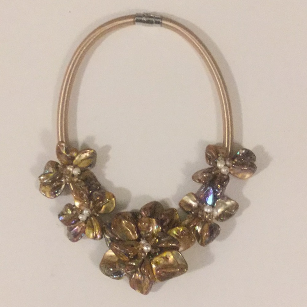 Designer stone accent necklace