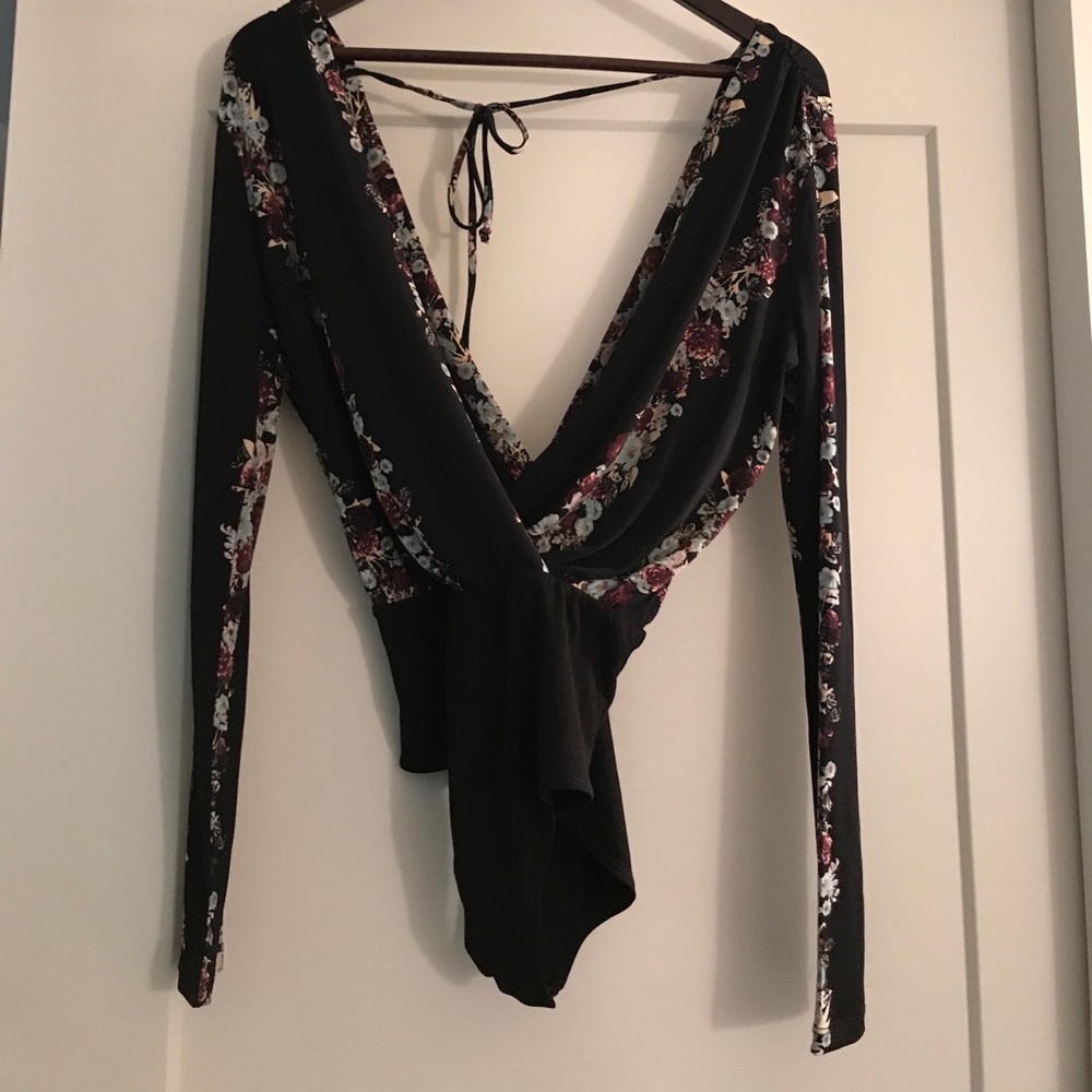 BCBG Floral Body Suit