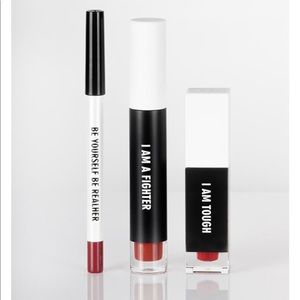 Realher Deep Red Lip Kit