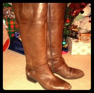 Ralph Lauren Leather Riding Boots