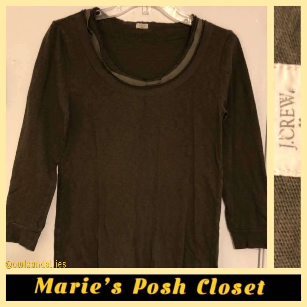 Brown J. Crew Top - Picture 1 of 7