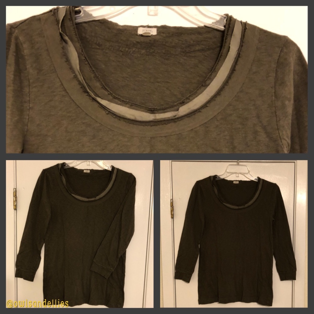 Brown J. Crew Top - Picture 7 of 7