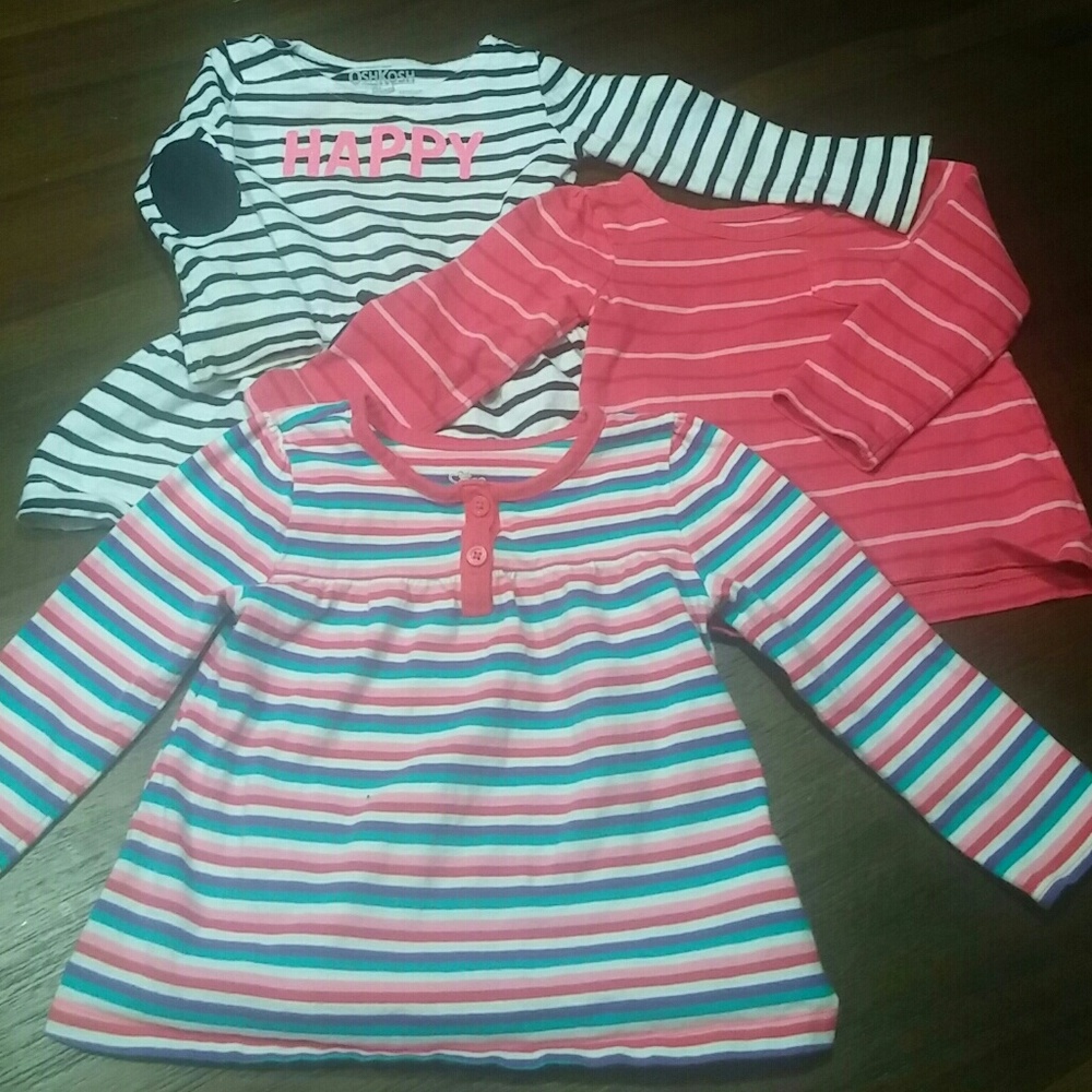 3 long sleeve shirts