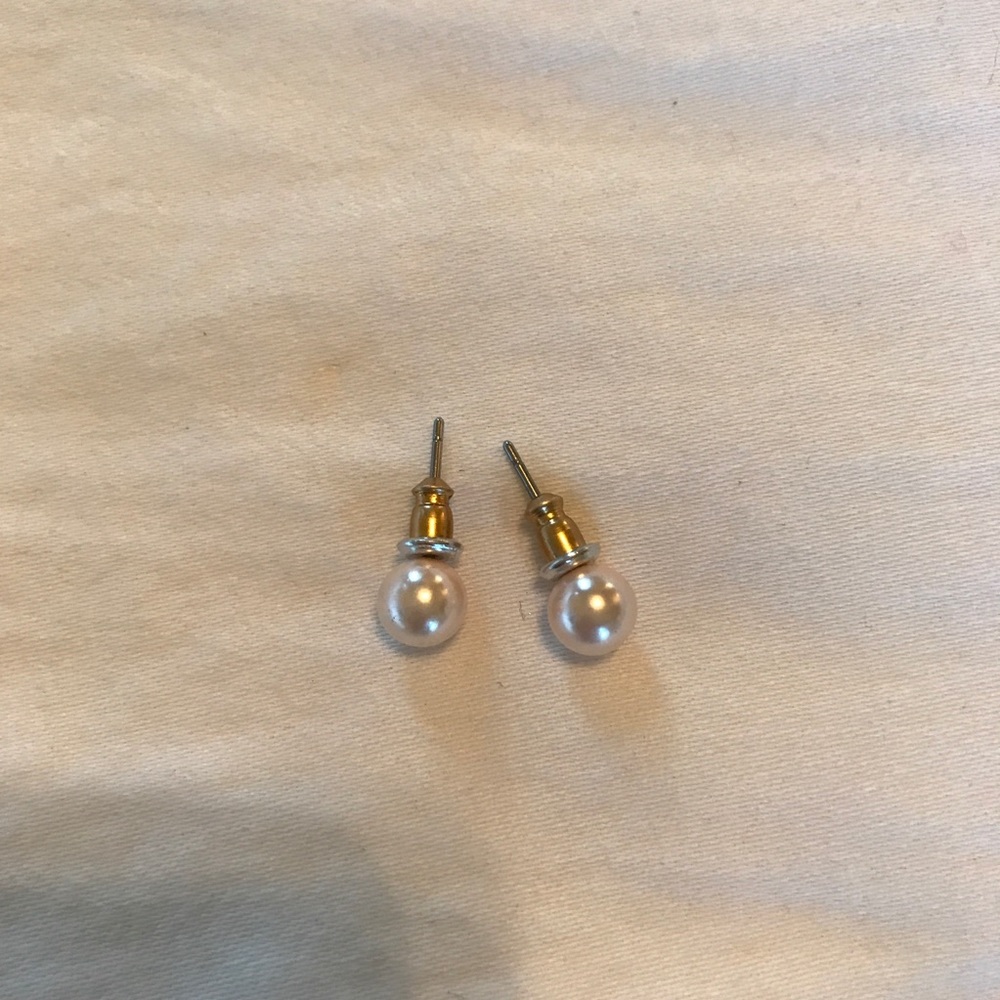 Pearl Stud Earrings