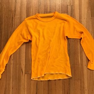 URBAN OUTFITTERS ORANGE LONG SLEEVE