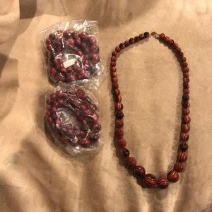 Brand new beaded neckless.