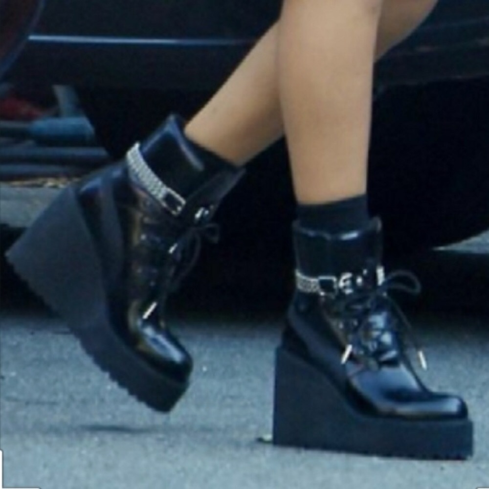 Fenty x puma wedge boots