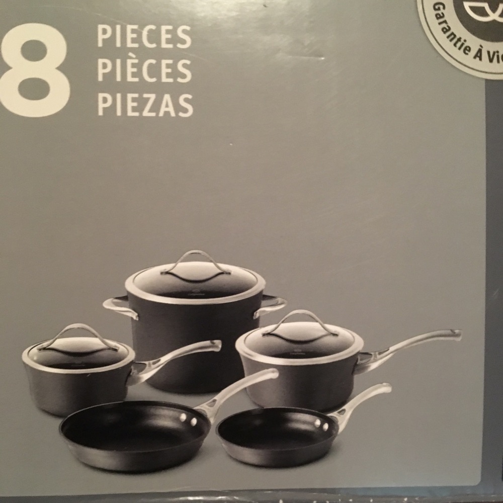 ❗️SOLD❗️Calphalon Contemporary 8 pc nonstick set