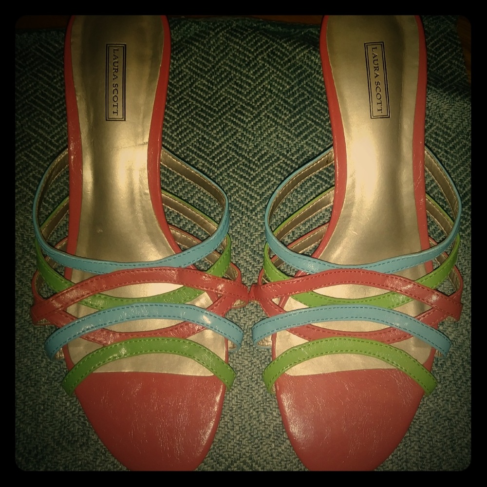 Laura Scott multicolored Sandal