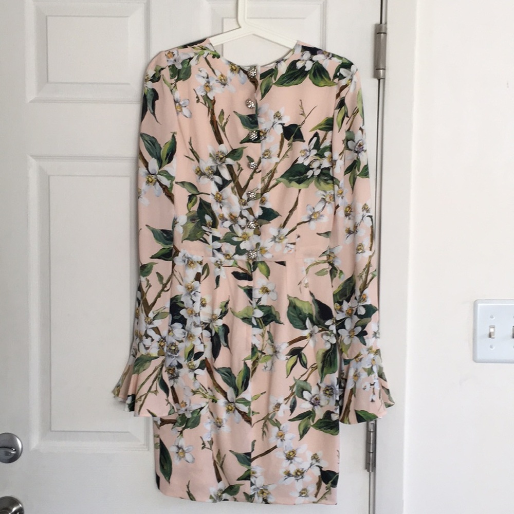 D&G floral silk dress