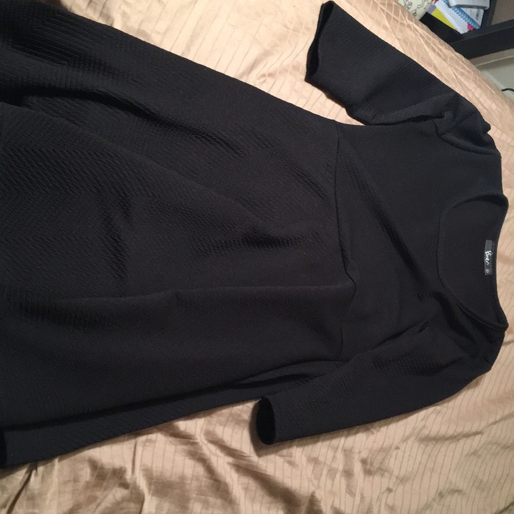 A All black Dress