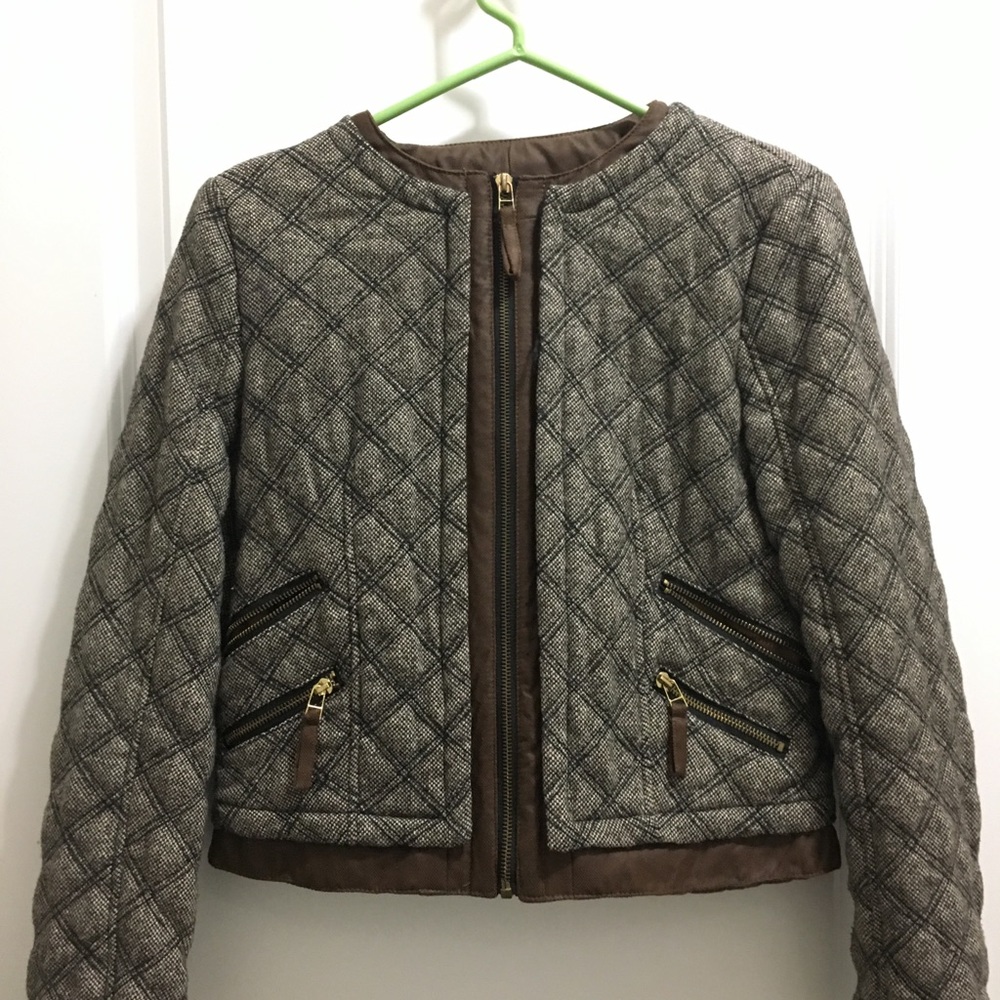 Zara Jacket with Fashionable Detailing.