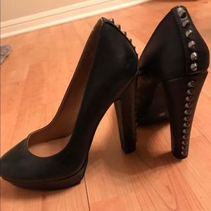 Cute black heels