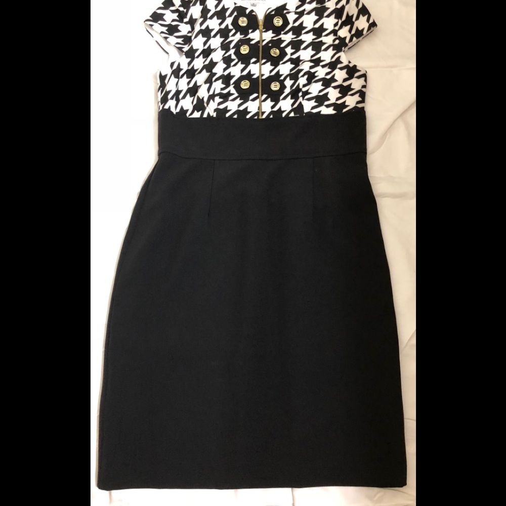 Houndstooth dress