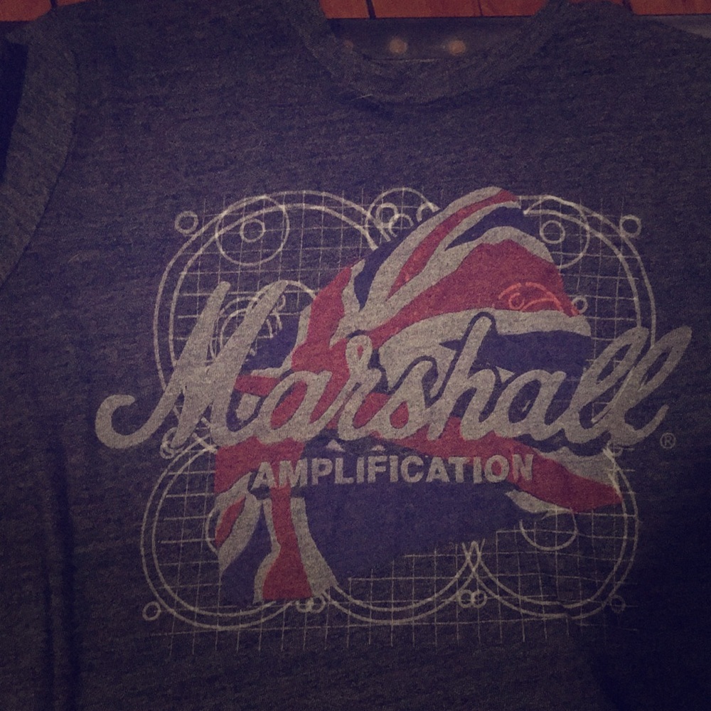 Men’s Large Marshall Amplification tee shirt
