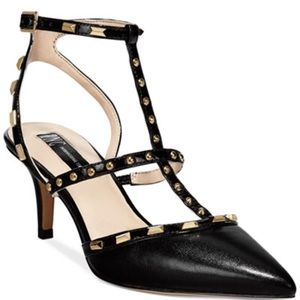 INC Toe Studded Kitten heel