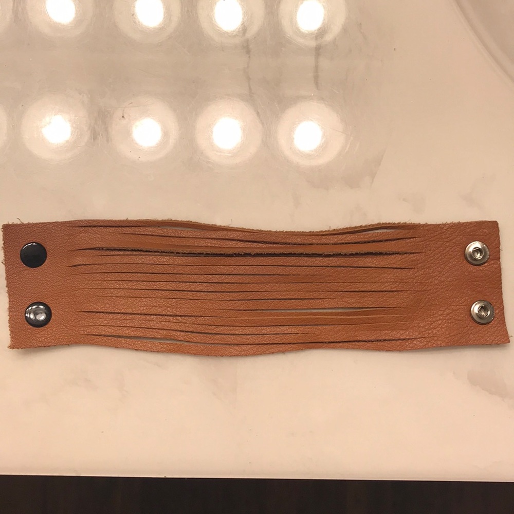 Leather cuff