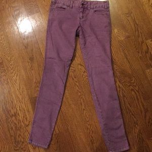 Free People light purple jeans