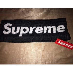 Black Supreme Headband