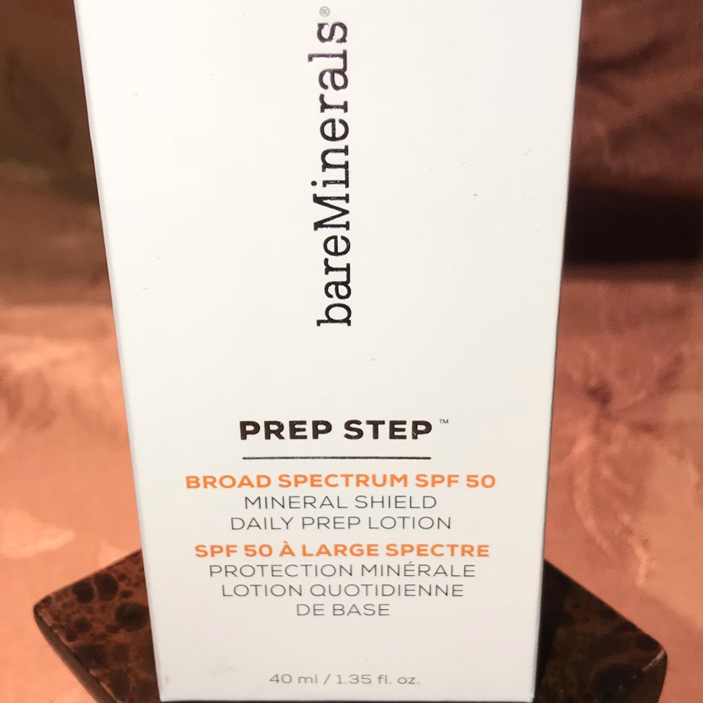 Bare minerals prep step broad spectrum spf 50 NIB