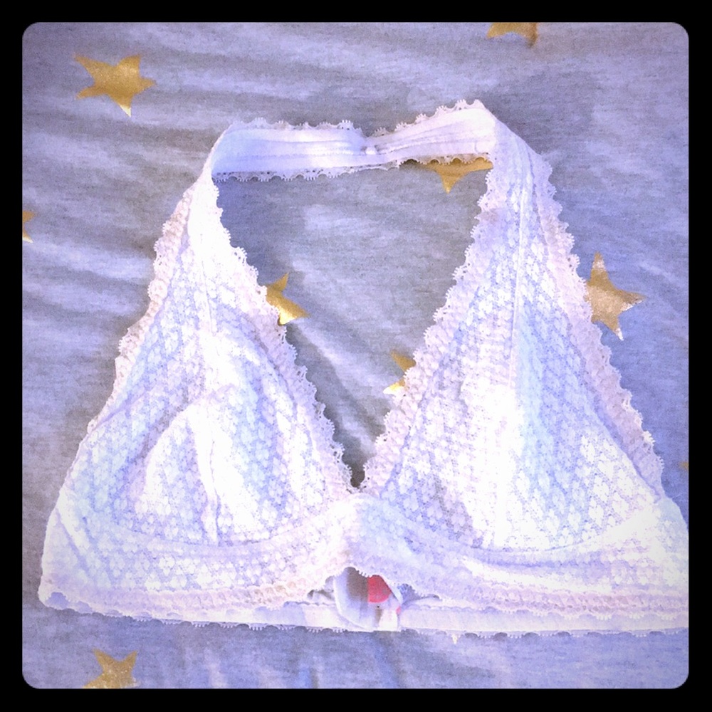 Intimately by Free People halter lace bralette