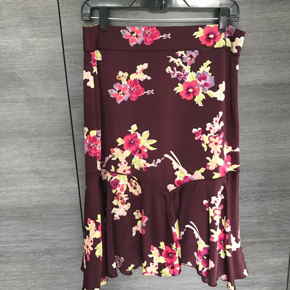 Silky feel skirt from the Limited. Beautiful.