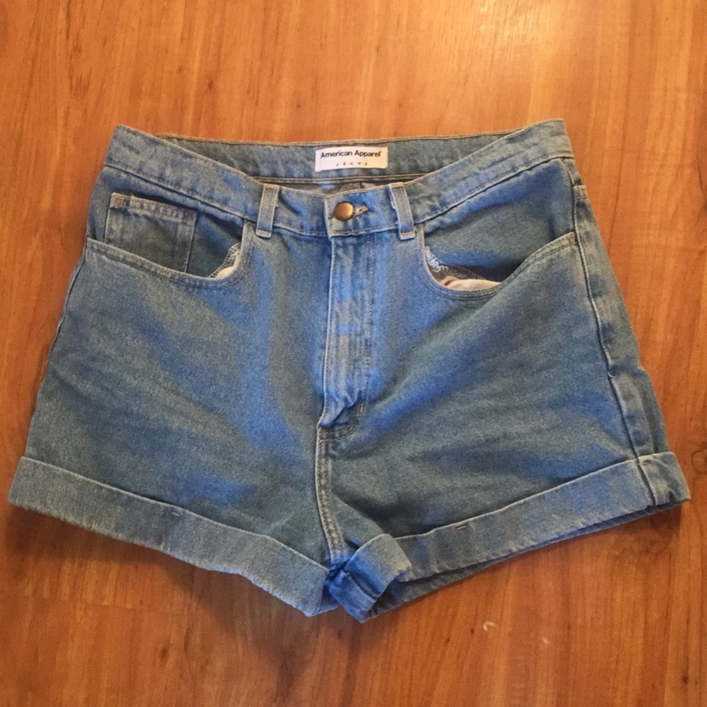 High waisted shorts American Apparel