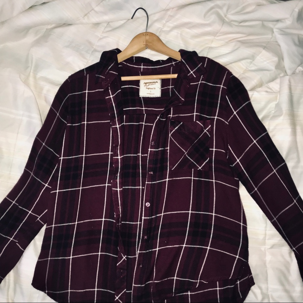SOFT BURGUNDY FLANNEL