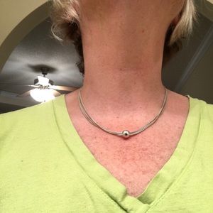 Thoreau Necklace Sterling Silver by Silpada