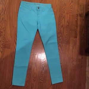 Aqua colored - Emma legging jean