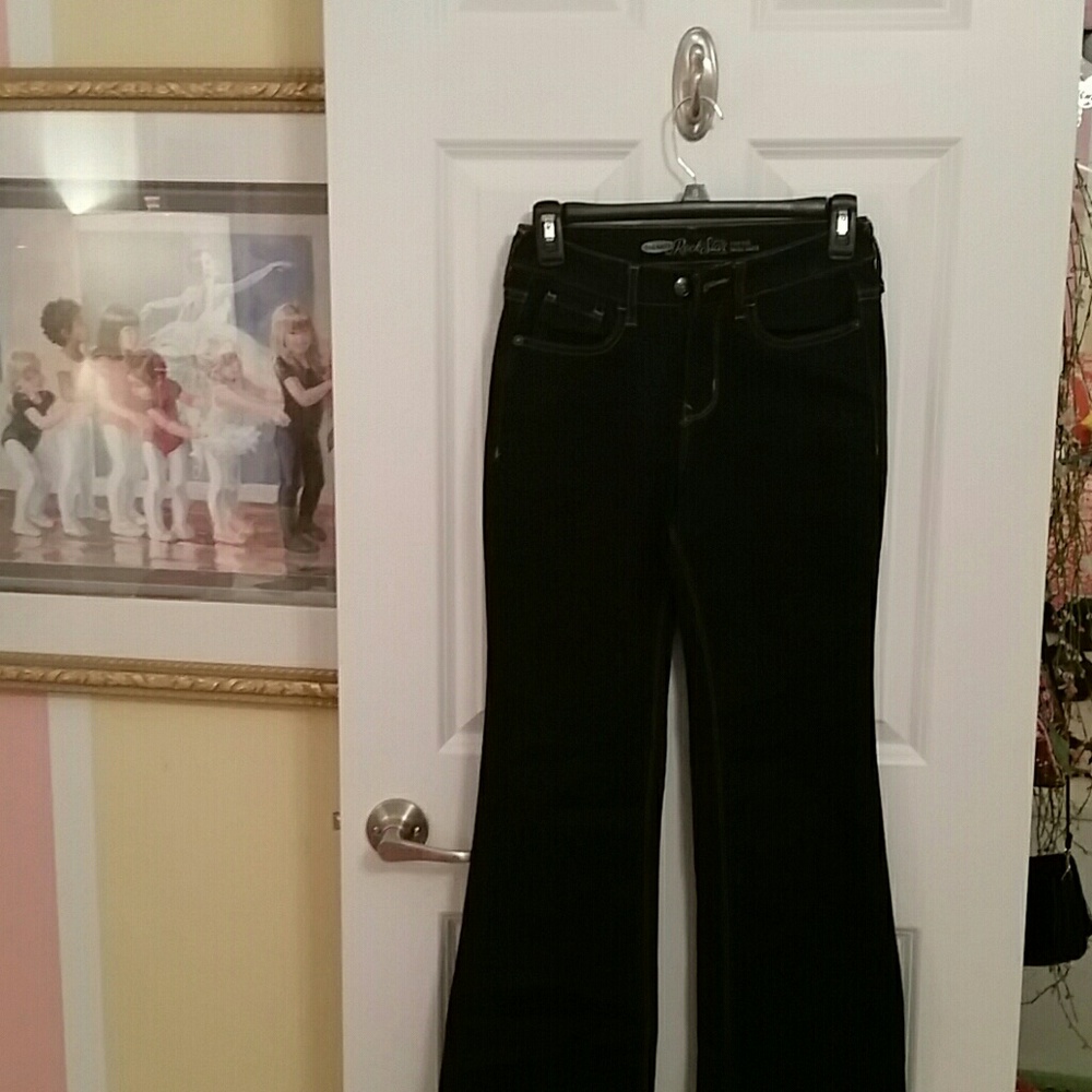 Dark-Washed High-Rise Old Navy Jeans