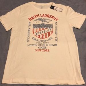 Polo Ralph Lauren White Short Sleeve Tee
