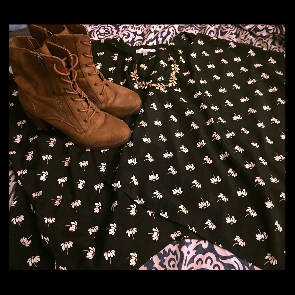 Flower Cardigan Shawl