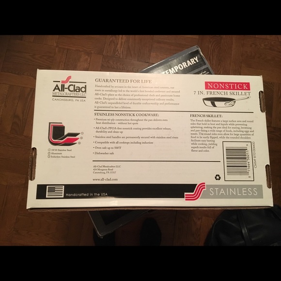 ❗️SOLD❗️All Clad 7” Nonstick French Skillet - Picture 2 of 3