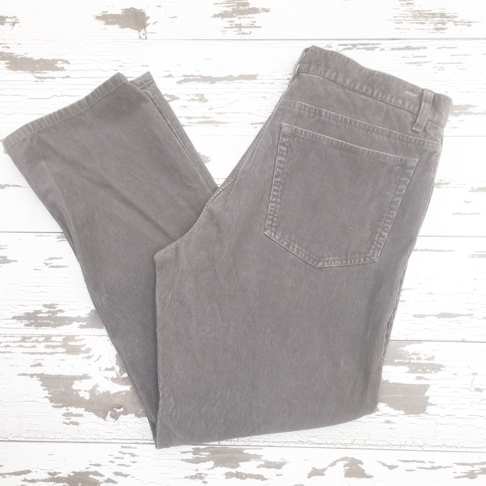Like New J.Crew Gray Corduroys