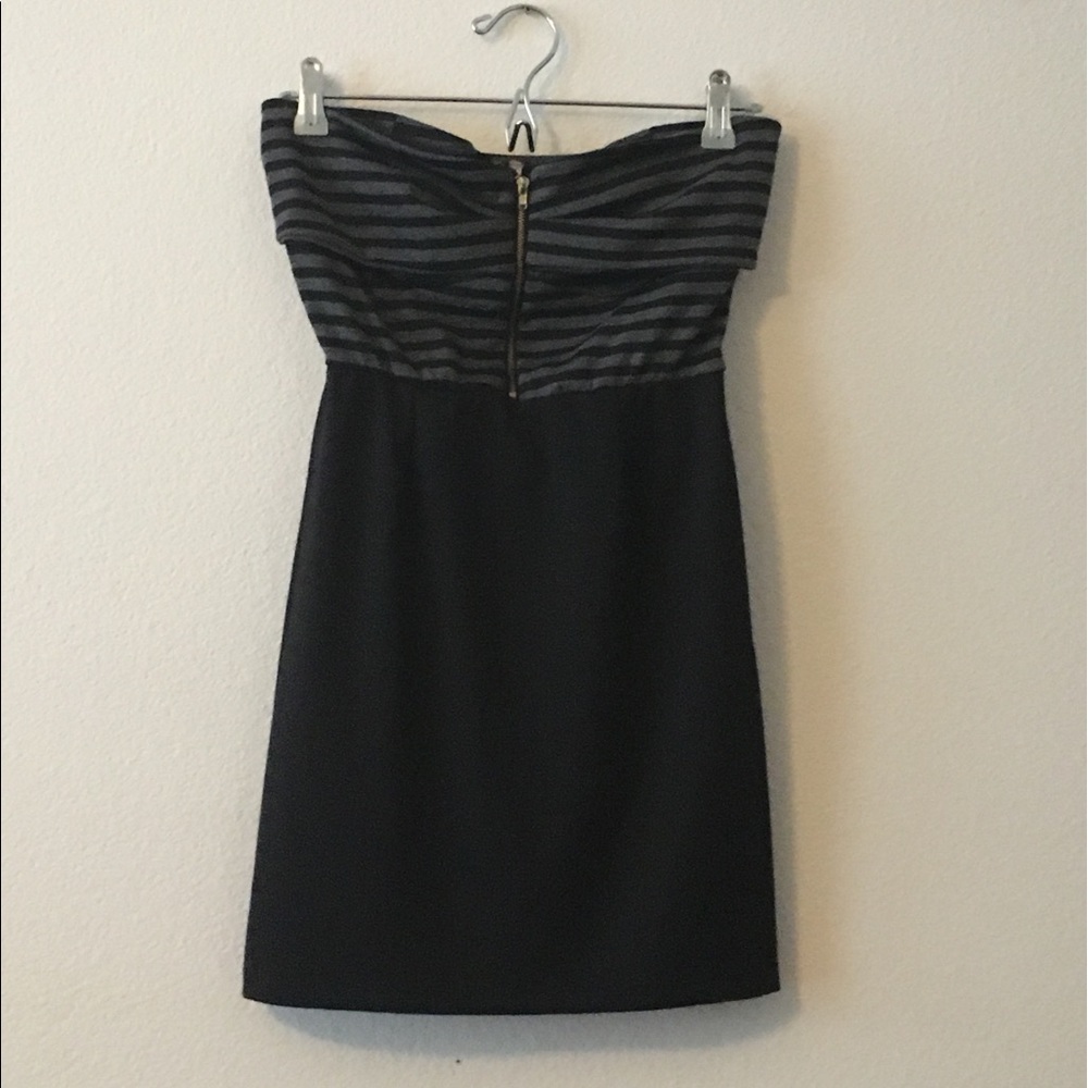 Club dress with front zipper