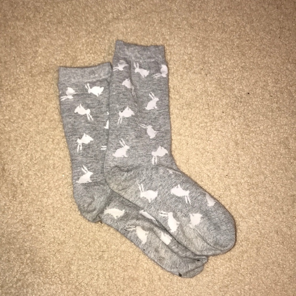 Cute bunny socks!