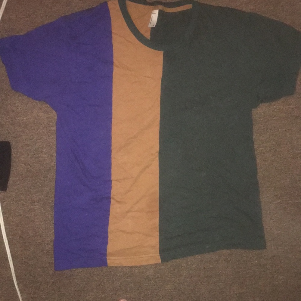 American Apparel multi colored Tee (UNISEX)