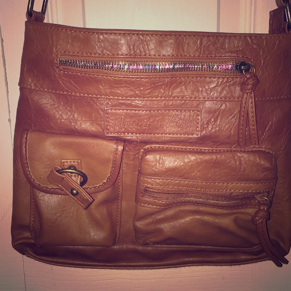 American Eagle Tan Crossbody