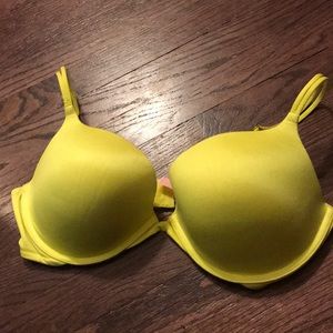 VS highlighter yellow Very Sexy Push Up Bra